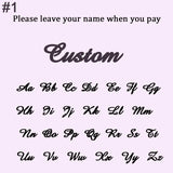 Personalized Stainless Steel Name Necklace & Bracelet Set - Women Mom Jewelry