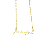Personalized Name Necklace Stainless Steel Handwritten Signature Necklaces