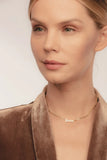 Custom Name Necklace with 4mm Cuban Chain - Personalized Nameplate Necklaces