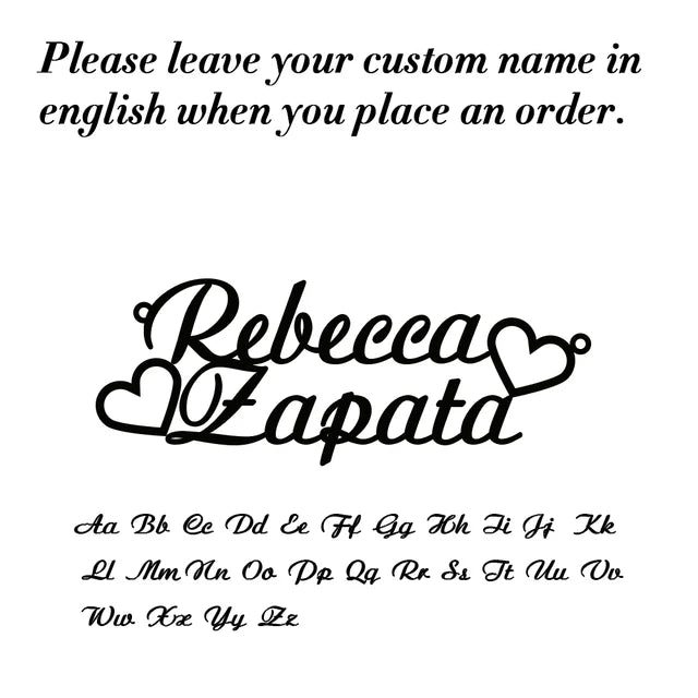 Personalized Butterfly Name Necklace Gift for Women, Men