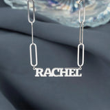 Men's Stainless Steel Name Necklace
