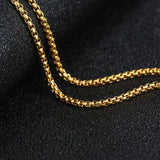 Custom Name Necklaces Initial Letter Pendant Long Chain Personalized Jewelry