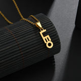 Personalized Name Pendant for Women Stainless Steel Nameplate Chain Jewelry