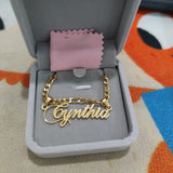 Customized Name Pendant Necklace Stainless Steel Letter Necklace