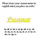 Personalized Name Shoe-buckle Stainless Steel Gift For Women