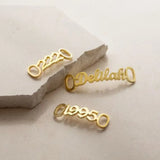 Customized Shoe-buckle Stainless Steel Gift Personalized Name