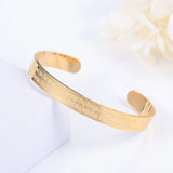 Custom Name Stainless Steel Bracelet Personalized Jewelry Women Men