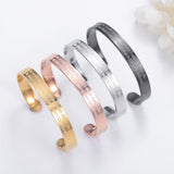 Custom Name Stainless Steel Bracelet Personalized Jewelry Women Men