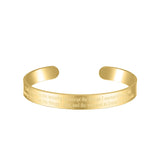 Custom Name Stainless Steel Bracelet Personalized Jewelry Women Men