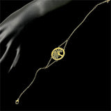 Personalized Name Tree of Life Bracelet for Women Stainless Steel Jewelry