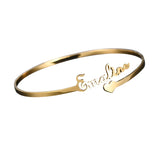Custom Name Stainless Steel Bracelet Family Jewelry