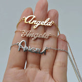 Custom Nameplate Bracelet for Women - Personalized Handwriting Signature Anklet