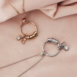 Personalized Names Pendant Birthstones Necklace Stainless Steel for Mothers