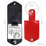 Engraved Newborn Keepsake KeyChain with Baby Name & Birth Date