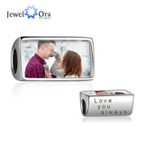 Personalized Photo Beads for Women Engraved Beads - JewelOra AS101989