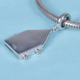 Mom Personalized Photo Charm 925 Sterling Silver for Bracelets