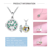 Life of the Tree Charm Bead 925 Silver Pendant Necklace DIY