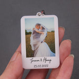 Custom Love Message Photo Keyring - Mother's Grandma Gift