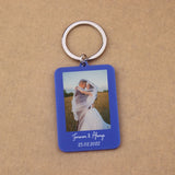 Custom Love Message Photo Keyring - Mother's Grandma Gift