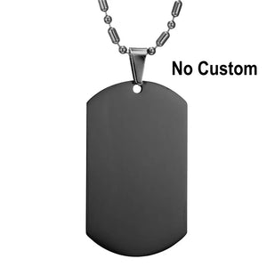 Custom Name Necklace Stainless Steel Chain Birthday Gift