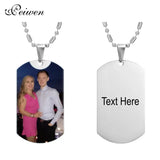 Custom Name Necklace Stainless Steel Chain Birthday Gift