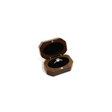 Personalized Wedding Ring Box Vintage Walnut Wood Packaging Box