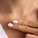 Customizable Name Necklace Stainless Steel Personalized Jewelry