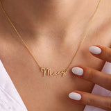 Customizable Name Necklace Stainless Steel Personalized Jewelry