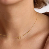 Customizable Name Necklace Stainless Steel Personalized Jewelry