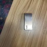 Personalized Stainless Steel Money Clip Initials Jewelry for Him