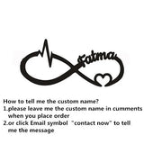 Personalized Stainless Steel Name Bracelet Adjustable Rope Bracelet for Women