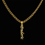 Custom Stainless Steel Name Necklace 3mm Cuban Chain