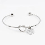 Personalized Stainless Steel Name Charms Bracelet for Women