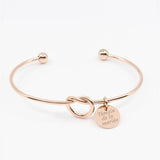 Personalized Stainless Steel Name Charms Bracelet for Women