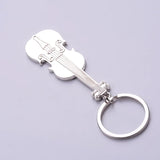 Personalized Violin Keychain Music Codes Birthday Surprise Present