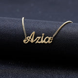 Custom Name Box Chain Links Bracelet - Stainless Steel Jewelry