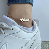 Custom Stainless Steel Anklet Bracelet Women's Gift
