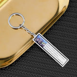 Customize Colour Photo Text Date Anniversary Keychain
