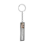 Customize Colour Photo Text Date Anniversary Keychain