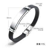 Diabetic Anti-fatigue Bracelet Titanium Steel Magnet Bracelet Men's Jewelry