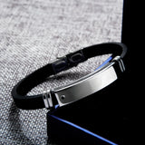 Diabetic Anti-fatigue Bracelet Titanium Steel Magnet Bracelet Men's Jewelry