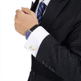 Personalized Wedding Cufflinks Engraved French Shirts - Business Men's Jewelry