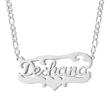 Custom Name Necklace, 18K Plated Stainless Steel Jewelry