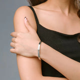 Personalized Engraving Bangle Jewelry Stainless Steel Bracelet