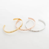 Personalized Engraving Bangle Jewelry Stainless Steel Bracelet