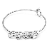 Personalized Love Pendant Name Bracelet Stainless Steel Gift