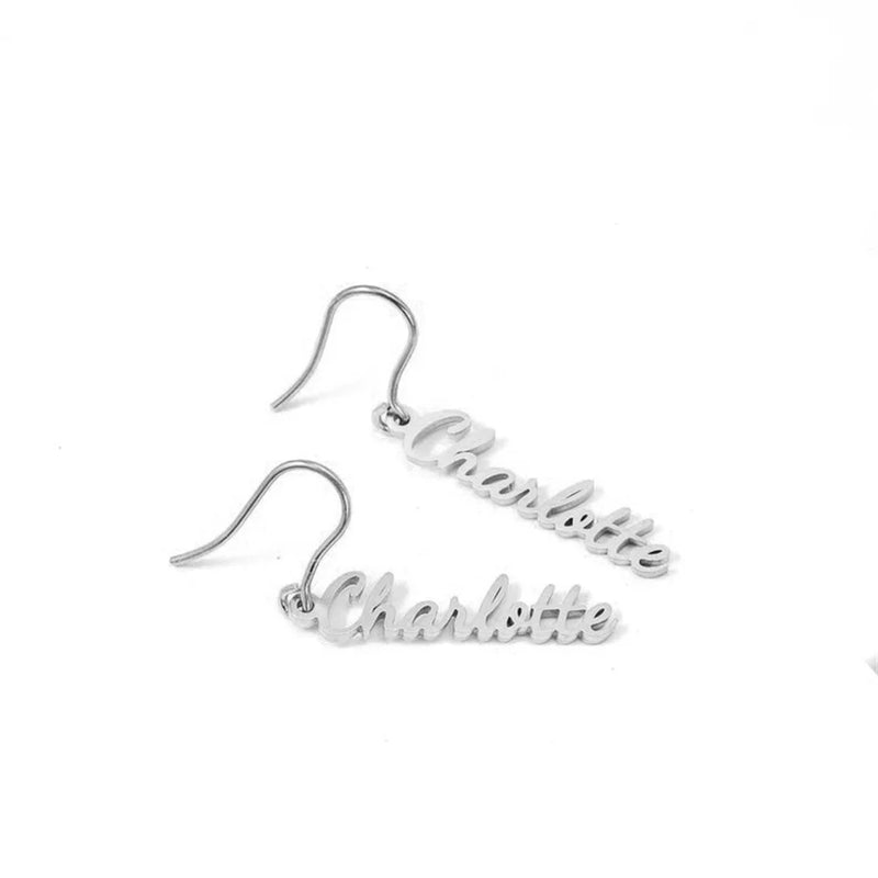 Personalized Name Earrings for Girlfriends and Moms