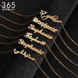 Personalized Name Necklace Pendant Letter Necklaces for Women