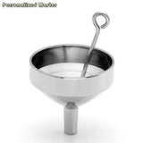 Engrave Vertical Bar Necklace Stainless Steel Urn Pendant