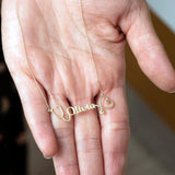 Personalized Stethoscope Name Necklace Medical Jewelry